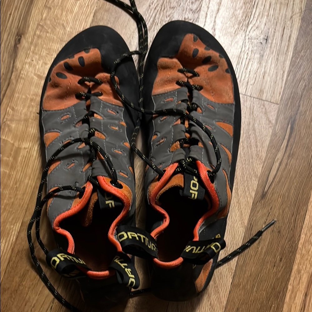La Sportiva Men's Athletic Shoes - Orange and Black